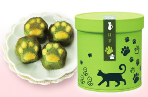 にくきゅうマドレーヌ抹茶