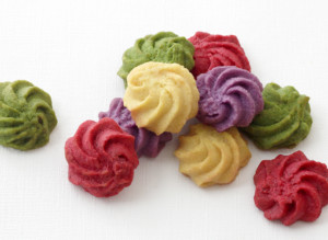 ４つの味のクッキー