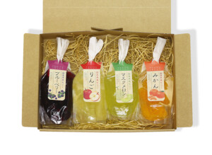 国産果実ゼリー（4個入）